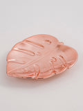Leaf Metallic Trinket Dish