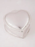 Beaded Edge Heart Jewelry Box
