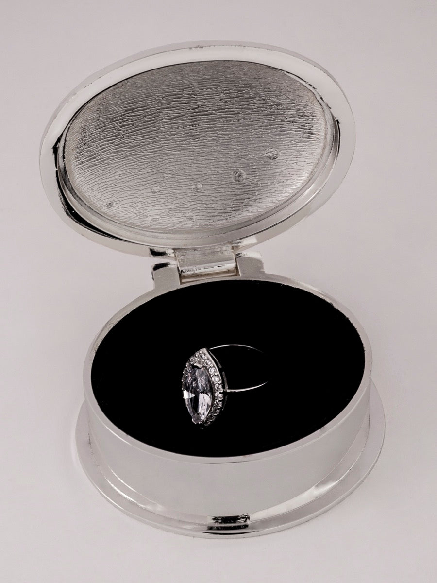 Oval Jewelry Box