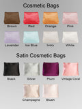 Novia Embroidered Cosmetic Bag