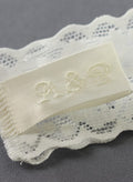 Feather Brooch Garter Set