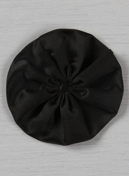 Verona ruffle, med, black