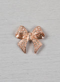 Rhinestone Bow Brooch