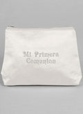 Primera Comunion Embroidered Cosmetic Bag