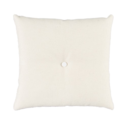 Canvas Ring Pillow, Natural