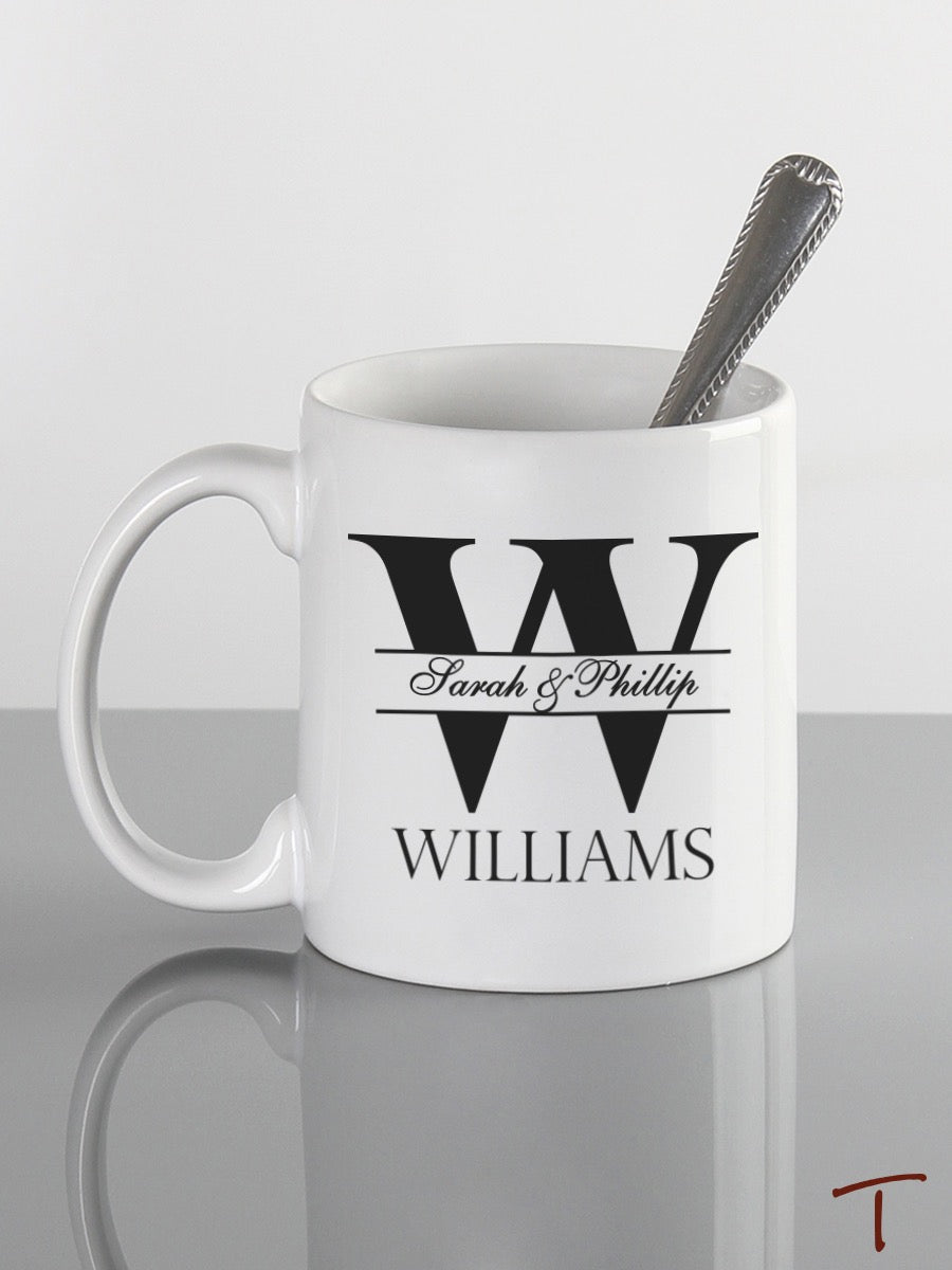 Bold Initial Mug