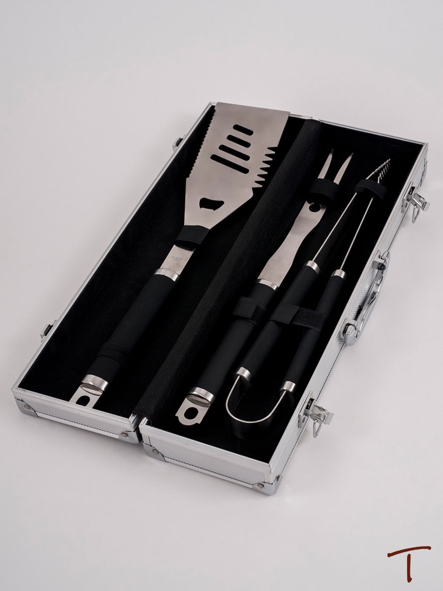 Blackstone 3 Pc BBQ in Aluminum Box