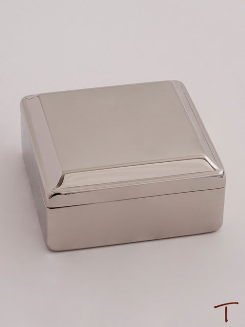 Square Lift Top Jewelry Box