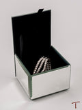 Cynthia Mirror Box Square Plain