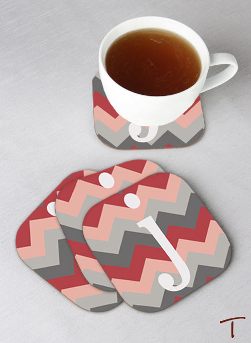 Tenereze Exclusive | Chevron Coasters - Set of 4
