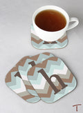 Tenereze Exclusive | Chevron Coasters - Set of 4