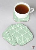 Tenereze Exclusive | Triangle Design Coasters - Set of 4