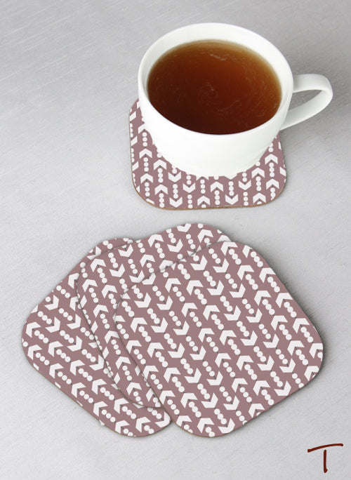 Tenereze Exclusive | Arrow Design Coasters - Set of 4