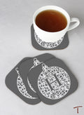 Tenereze Exclusive | Monogram Ornament Coasters - Set of 4