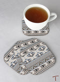 Tenereze Exclusive | Tribal Pattern Coasters - Set of 4