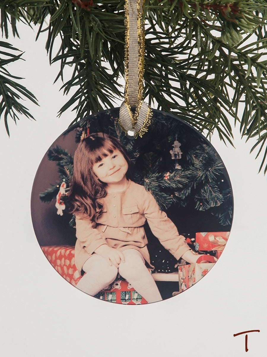 Round Personalized Ornament