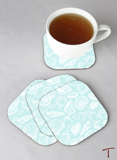 Tenereze Exclusive | Seaside Coasters - Set of 4