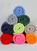 Heart Initial Fleece Blanket