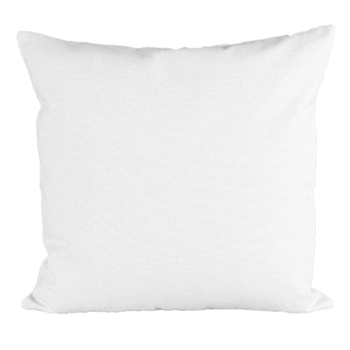 Canvas Décor Pillow, White